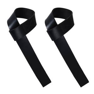 Correas de levantamiento de cuero duraderas para entrenamiento de fuerza y desarrollo muscular - Product Image 1