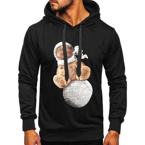 Personalizado nuevos hombres de algodón poliéster impreso sudaderas con capucha precio barato hombres moda estilo invierno sudaderas con capucha - Product Image 1