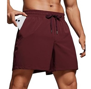 100% Cotton Summer Casual Men's Running Shorts Jogging Short <b>Maroon</b> Color Gym Shorts Low Price Men Shorts <b>Top</b> Quality Breathable - Product Image 1