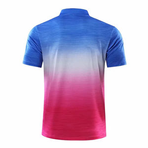 Polo pour homme de haute qualité, séchage rapide, vente en gros en Chine, personnalisable, sublimation intégrale, polos vierges en polyester pour impression - Product Image 2