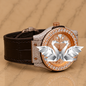 Premium Stainless Steel Moissanite Diamond Watch Men Luxury Fashion Watch - Product Image 2