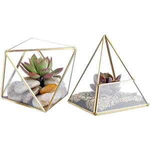 Terrario Colgante de Vidrio con Diseño Elegante, Contenedor para Plantas de Interior, Jardín Creativo, Arreglos Decorativos, Florero de Mesa - Product Image 6