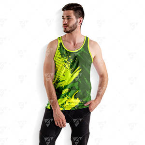 Débardeur de sport en coton personnalisé pour homme, gilet d'entraînement sans manches vierge pour garçon, idéal pour la musculation, le fitness, la course à pied, style décontracté - Product Image 5