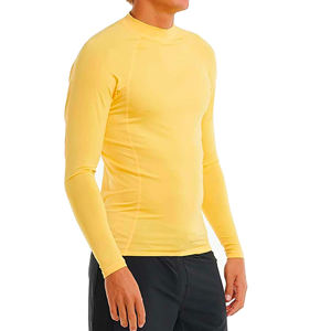 Rashguard personnalisé pour homme en Spandex/Nylon, respirant, durable, manches longues, vêtements de fitness professionnels, fabriqué au Pakistan - Product Image 4