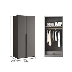 Armario Moderno Minimalista Ecológico y Duradero de Madera de Teca Sólida, Armario de Gran Capacidad para Dormitorio, Cajones para Comedor/Sala de Estar - Product Image 3