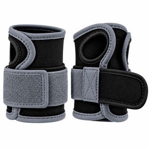 Custom Gymnastics <b>Wrist</b> <b>Support</b> Brace <b>and</b> Protective Sleeve Adjustable Padded <b>Wrist</b> Wrap with <b>Thumb</b> Opening Hook <b>and</b> Loop Strap - Product Image 1