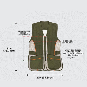 Gilet tactique de tir en coton respirant personnalisable de haute qualité pour hommes, idéal pour la chasse en plein air et le tir sur cible. - Product Image 3