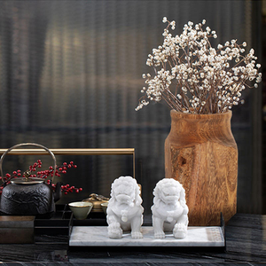 Jarrón Decorativo de Madera para el Hogar, 100% Natural, Ligero, Personalizable, Clásico, para Pascua, Año Nuevo Indio, MULTI CRAFT - Product Image 4