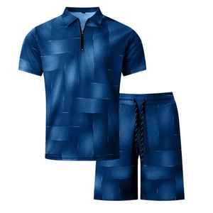 Wholesale Unisex <b>Twin</b> <b>Set</b> T Shirt and Trouser Custom Logo Cotton Two Piece Casual Matching Travel Outfit <b>Set</b> Export Sale - Product Image 2