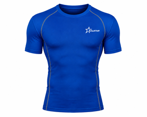 Haut de compression pour homme de haute qualité, séchage rapide, léger, vêtements de sport pour la course à pied et l'entraînement en salle de sport, t-shirt écologique - Product Image 3