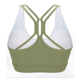 Custom Logo Front Lightweight Breathable Women's High Support Gym Yoga Sports <b>Bra</b>-Wholesale Price Latest Arrivals - Product Image 2