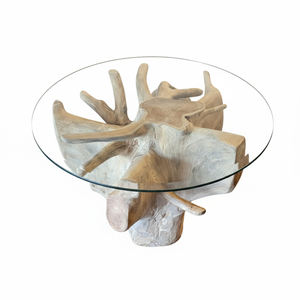 Table basse Ceko en racine de teck naturelle, durable, organique, rustique, de luxe, multi-usages, emballage postal, meubles de salon, décoration unique - Product Image 5