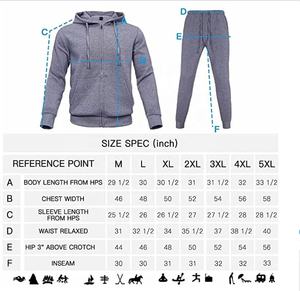 Nouveauté Vêtements de sport pour hommes grande taille personnalisés Prix de gros Survêtement fabriqué au Pakistan avec capuche Muscle Fit Design - Product Image 6