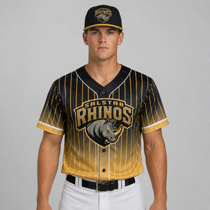 Custom High-quality Baseball Jerseys Wholesale, Sewn Fashion <b>Shirts</b>, OEM Cheap logo Baseball Trending Uniforms - Product Image 3
