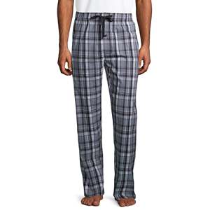 Wholesale Plaid Pajama Pants High Quality Loose <b>Elastic</b> Waist Soft Bottoms Lounge Sleepwear with Pockets for Men Various Colored - Product Image 1