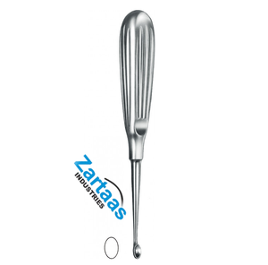 Curette à os Volkmann à manche creux ovale n ° 0 17 cm Fabricant et exportateur d'instruments chirurgicaux - Product Image 6