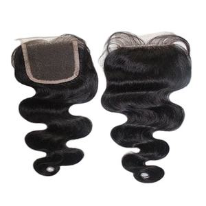 Extensiones de cabello humano sin procesar Natural con cierre de encaje HD de calidad superior 6x6 pelucas frontales naturales suaves y suaves de onda Natural - Product Image 1