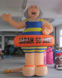 Structure gonflable Pays-Bas Sarah 50 JAAR pour événements publicitaires commerciaux en extérieur - Product Image 1