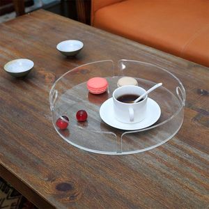 Durable Acrylic Fruit Serving Tray For Dining <b>Table</b> Decoration Wedding Parties And Event Catering <b>Displays</b> - Product Image 5