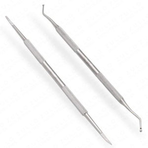 Custom Logo 2PCS Stainless Steel Nail <b>Cuticle</b> <b>Tool</b> Set OEM Private Label Manicure Pedicure Pusher and Dead Skin Remover - Product Image 3