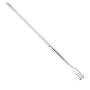 Retractor Traqueal de Tres Puntas de 6-7″ de Acero Inoxidable Reutilizable, Instrumento Quirúrgico ENT para Traqueostomía y Tiroidectomía - Product Image 3