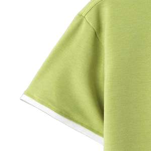 Nuevo Conjunto Corto Personalizado para Hombre, Tela Suave 100% Algodón, Felpa Gruesa, Color Sólido, Liso, Buen Precio - Product Image 4