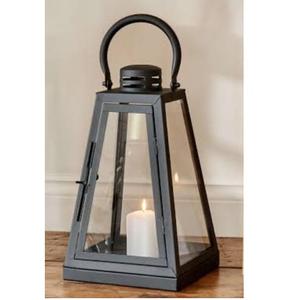 Lanterne décorative de style moderne pour la maison, chambre, balcon, accessoires de décoration, lanterne noire finie. - Product Image 1