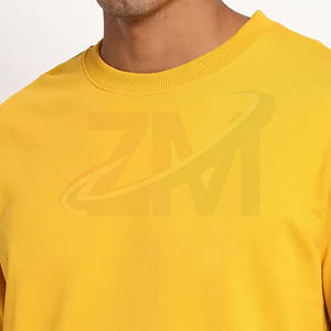 Sweat-shirt unisexe à col rond en mélange polyester/coton, coupe ample, design respirant, style sportif minimaliste, printemps - Product Image 2