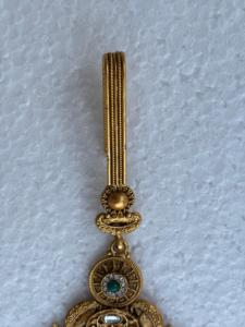 Brass Belly <b>Key</b> Hanger With Fairy Bells Antique Gold Decorative <b>Wall</b> <b>Hook</b> For Wedding And Home Decor - Product Image 2