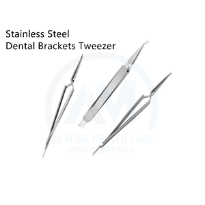 Professional Dental Brackets Tweezers Stainless Steel Orthodontic <b>Instrument</b> Surgical Operation Manual CE Certified Class I Al - Product Image 3
