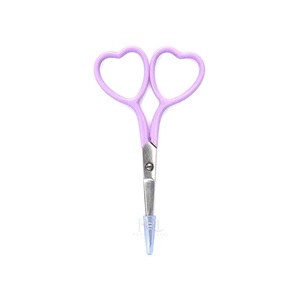 Ciseaux à cuticules en acier inoxydable à pointe argentée, pointe acérée, durables, pour droitiers, 6 couleurs différentes, revêtement poudré - Product Image 5