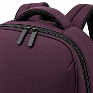 Mochila Moderna Unisex de Color Personalizado con Cierre de Cremallera, Gran Capacidad, Bolsillos Laterales, Compartimento Interior y Forro de Nailon - Product Image 3