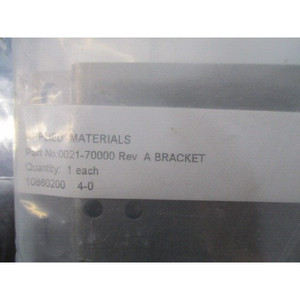 AMAT 0021-70000 MFC BRACKET, OZONATOR UNIT <b>1660</b> & - Trusted Global Legacy Semiconductor Equipment and Parts at - Product Image 5