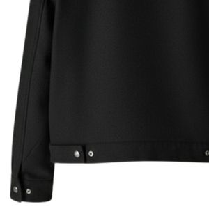 Chaqueta de Espiga a Medida para Hombre en Color Carbón con Cierre de Cremallera Elegante, Tela de Alta Calidad y Diseño Moderno para Mayor Comodidad - Product Image 3