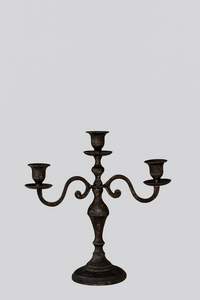 Candélabre en aluminium fait main de qualité écologique, support de bougie au design simple et moderne, décoration d'intérieur pour anniversaire et Noël - Product Image 3