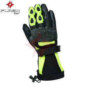 Guantes de Carreras Ligeros de Alta Calidad con su Propio Logotipo, Nuevo Diseño, Guantes de Motocicleta de Cuero de Moda, Guantes Profesionales para Motociclistas - Product Image 4