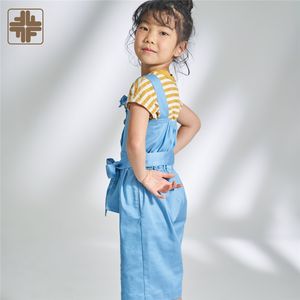 Design Custom Ruffle <b>Overalls</b> With Ribbon <b>for</b> Families 3 Pieces - Product Image 2