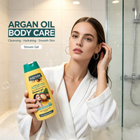 Gel Douche et Nettoyant Corporel Hydratant à l'Huile d'Argan du Maroc OEM – Soin Rafraîchissant pour Hôtels, Salons de Beauté et Spas