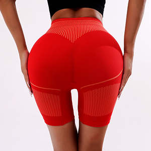 Shorts de yoga pour femmes à motif écossais, extensibles dans quatre directions, respirants, à séchage rapide, haute élasticité, haute qualité, pour le fitness, la gym, la course à pied et les sports - Product Image 5