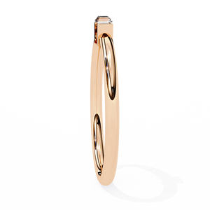 Anillo de Compromiso, Aniversario o Boda de Oro de 10k, 14k o 18k con Diamante Corte Baguette para Mujer, Certificado IGI, Diseño de Diseñador de Moda - Product Image 6