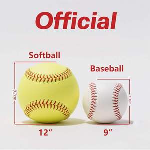 Sac en filet pour balles de baseball WARPRO INDUSTRY, plusieurs balles blanches pour l'entraînement, design durable de couleur unie, pour gaucher, en plastique - Product Image 6