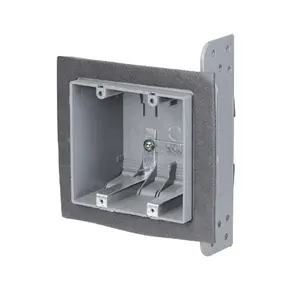 Watertight Switch Box With Gasket Airtight Model Device Boxes with Vapour Barrier for Non Metallic Sheathed Cable Airtight Model