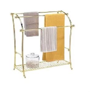 Porte-serviettes en métal en forme de X offrant une résistance et une durabilité exceptionnelles, offrant un endroit fiable pour accrocher les serviettes - Product Image 2