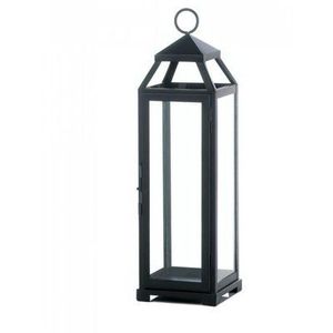Farol de Metal Antiguo, Acabado Rústico Vintage, Farol Decorativo Colgante, Perfecto para Decoración de Jardín, Patio y Hogar - Product Image 4