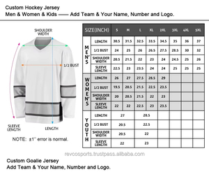 Maillot de hockey sur glace personnalisable imprimé pour équipes – Vert, Noir, Jaune – Col en V, Manches longues, Séchage rapide, Respirant, Anti-humidité - Product Image 6