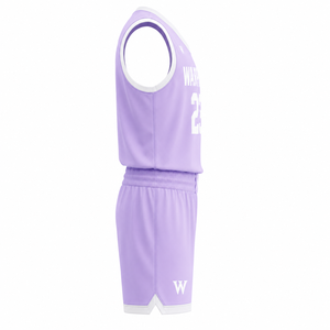 ชุดเสื้อบาสเก็ตบอล WARPRO Elite ปี 2026 แบบสั่งทำพิเศษ ระบายอากาศได้ดี แห้งเร็ว ซับเหงื่อ คอวี แขนกุด สำหรับผู้ชายและผู้หญิง - Product Image 3