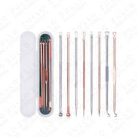 Kit d'instruments chirurgicaux de soins de la peau de précision pour usage médical professionnel
