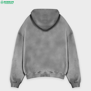 High Quality New Fashion Unisex Zipper Hoodies <b>Sweatshirt</b> 2026 Casual Winter 100% Cotton Breathable Quick Dry - Product Image 1