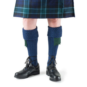 Chaussettes de kilt écossais tricotées personnalisées pour hommes, longueur intégrale, vente chaude, chaussettes de sport de haute qualité en gros - Product Image 5
