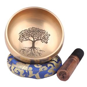Bol chantant tibétain, instrument de méditation pour une conscience paisible, des rituels de bien-être et une pratique de respiration calme - Product Image 6